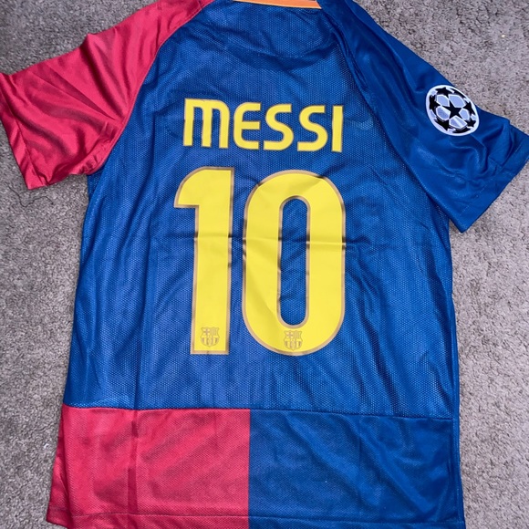Barcelona Messi 10 Retro CHAMPION LEAGUE - Picture 2 of 5